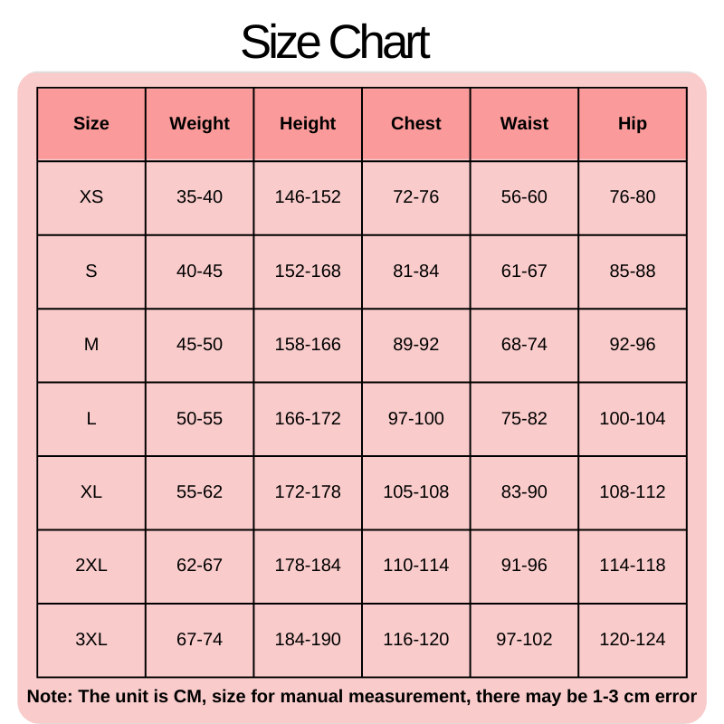 size chart 0007