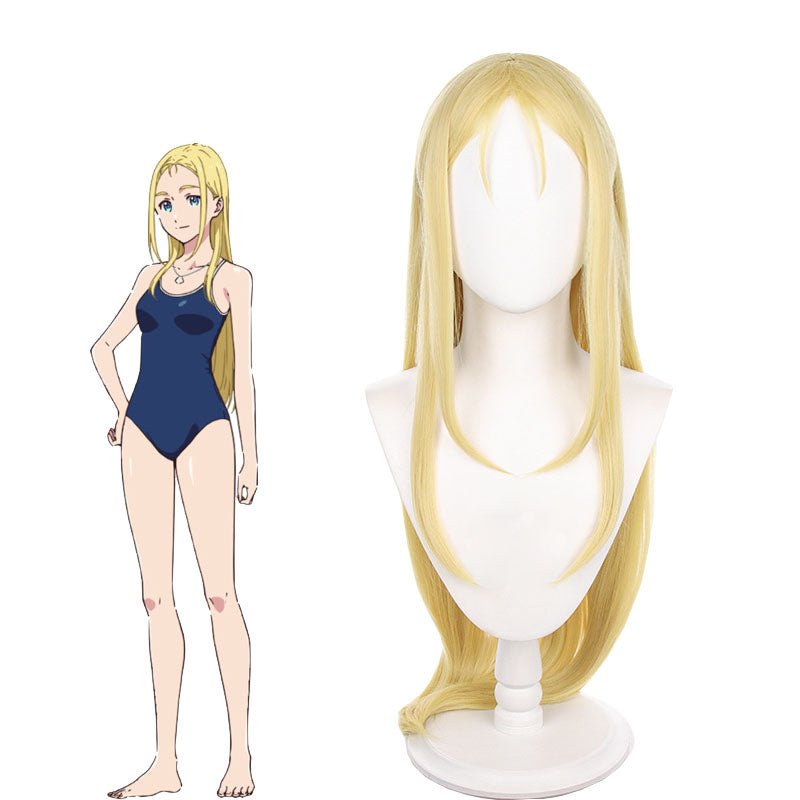 Summer Time Rendering Kofune Ushio Blonde Cosplay Wigs - lemailwigs
