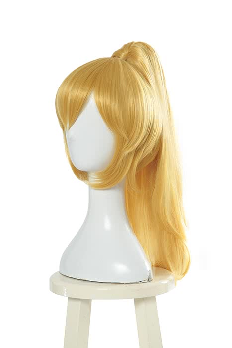 Super Mario Bowsette Blonde Cosplay Wigs - lemailwigs