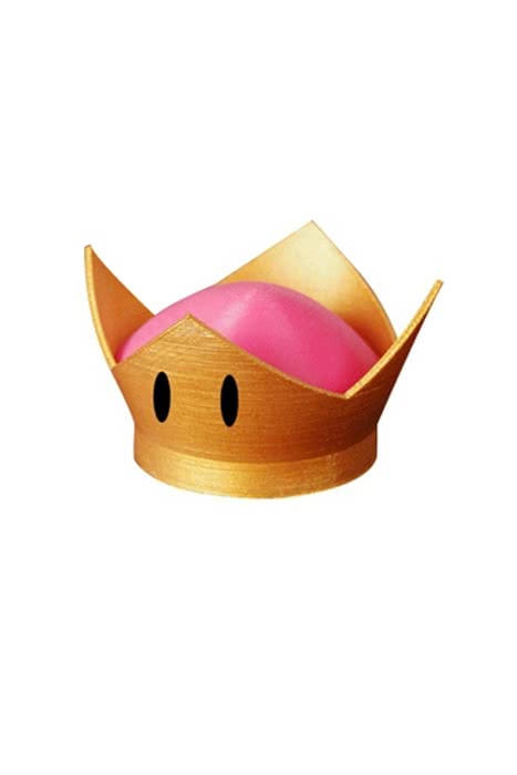 Super Mario Bowsette Princess Golden Crown - lemailwigs