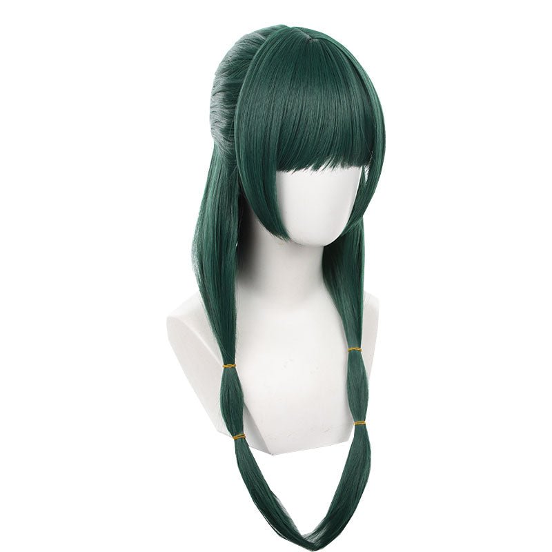 The Apothecary Diaries Maomao Dark Green Cosplay Wig And Costume Kit - lemailwigs