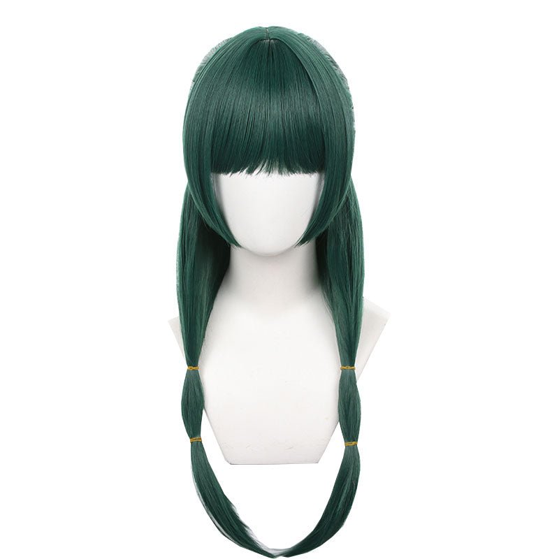 The Apothecary Diaries Maomao Dark Green Cosplay Wig And Costume Kit - lemailwigs