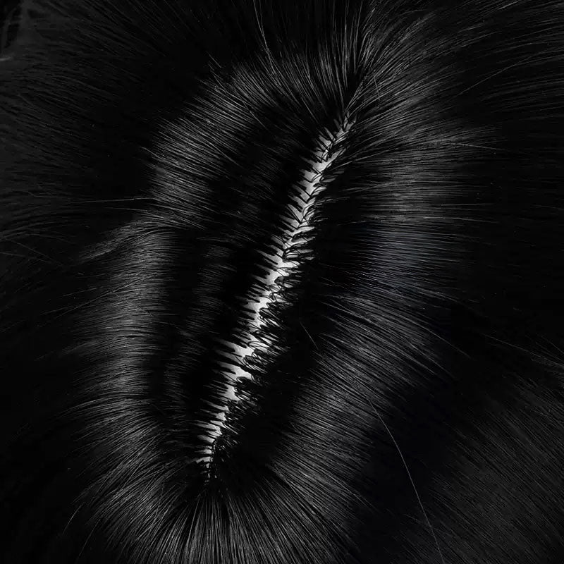 Lemailwig The Coffin of Andy and Leyley Black Cosplay Wigs