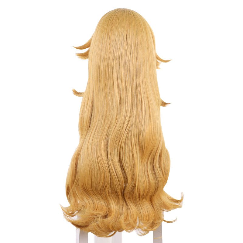 The Super Mario Bros. Movie Princess Peach Long Blonde Cosplay Wig - lemailwigs