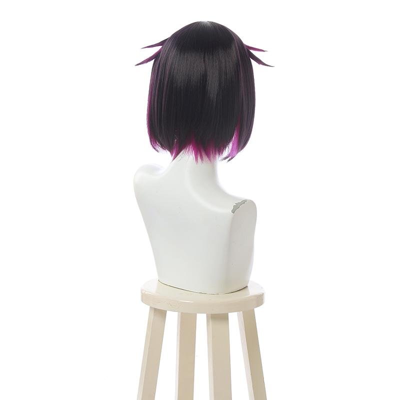 Twisted Wonderland Lilia Vanrouge Purple Mixed Black Cosplay Wigs - lemailwigs