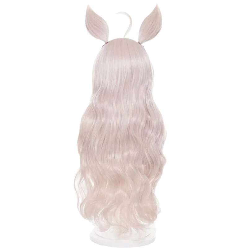 Uma Musume Umamusume:Pretty Derby Biwa Hayahide Cosplay Wigs with Ears Bangs - lemailwigs