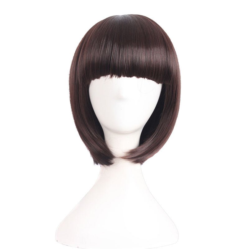Universal Multicolor Short Straight Cosplay Wigs - D - lemailwigs