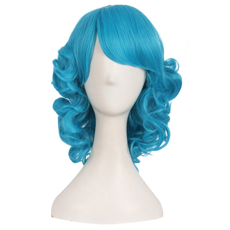 Universal Wavy Curl 35cm Short Cosplay Wigs - B - lemailwigs