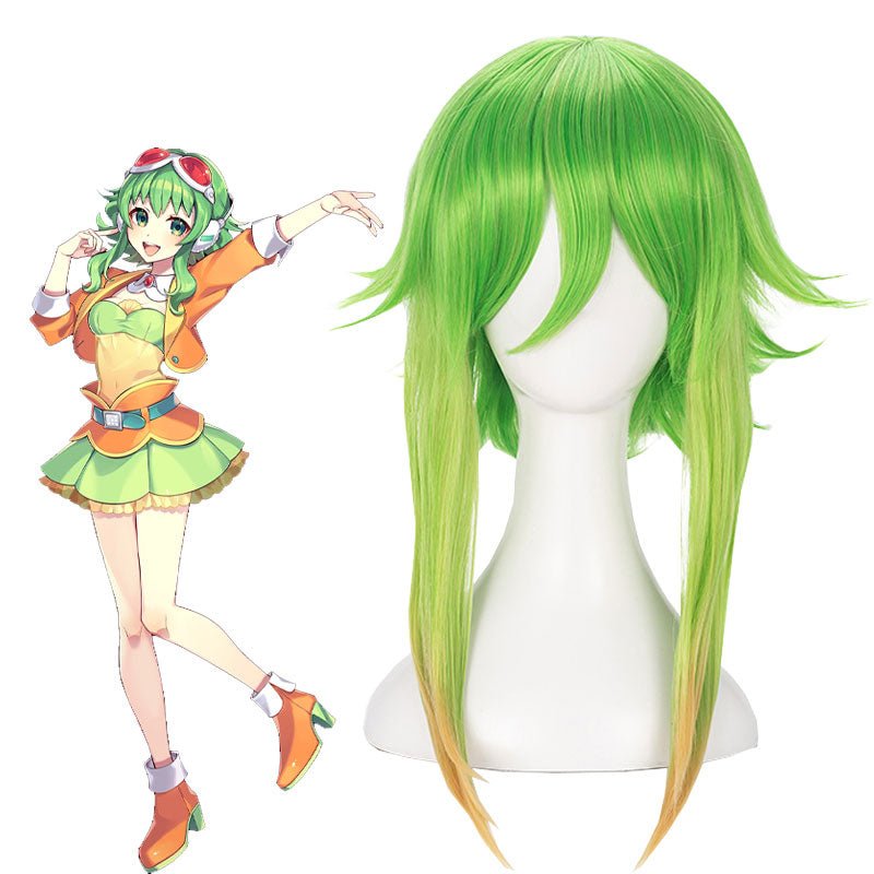 Vocaloid Gumi Multi Color Cosplay Wig1