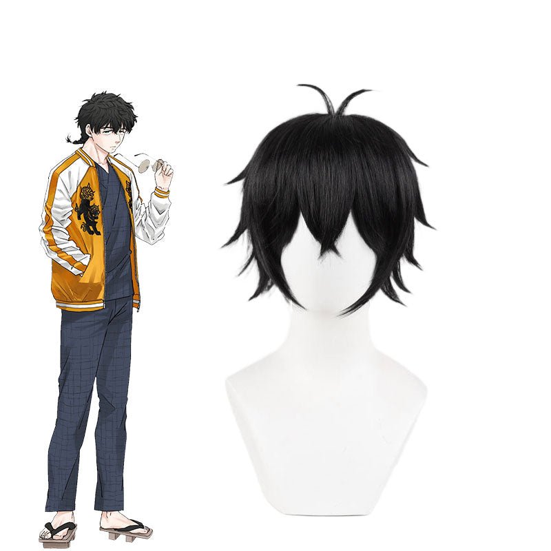 Wind Breaker Jō Togame Black Cosplay Wig - lemailwigs