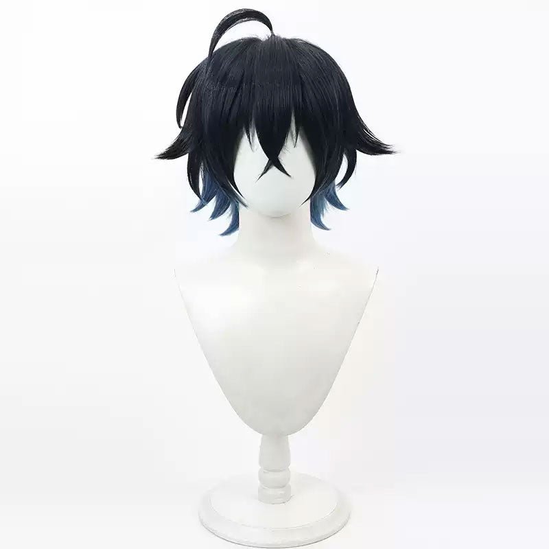 Wistoria: Wand and Sword Will Serfort Blue Cosplay Wig - lemailwigs