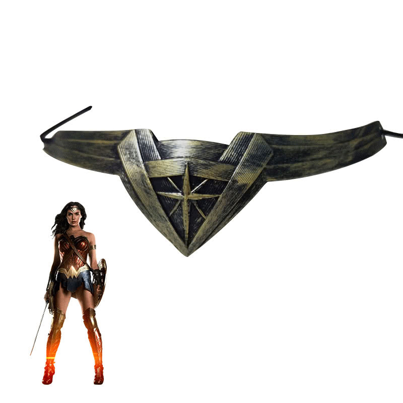 Wonder Woman Diana Princess Movie Cosplay Props Headband Wrist Band Accessories - lemailwigs