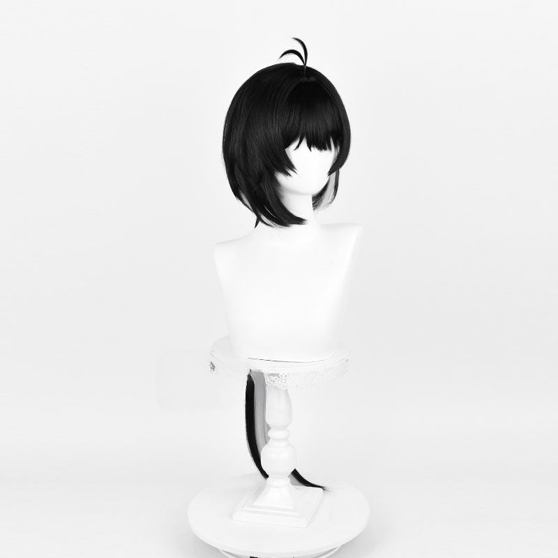 Wuthering Waves Rover Female Black mixed White Cosplay Wig - lemailwigs