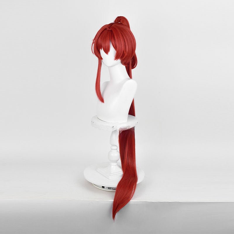 Wuthering Waves Yinlin Red Cosplay Wig - lemailwigs
