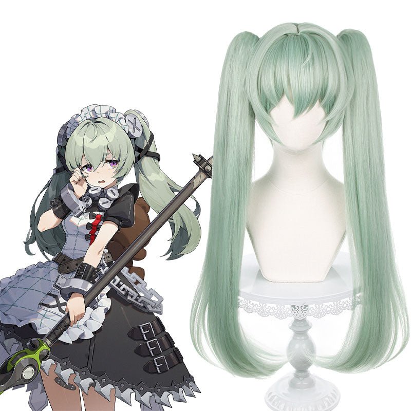 Zenless Zone Zero Corin Wickes Green Cosplay Wigs - lemailwigs