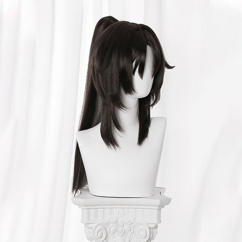 Zenless Zone Zero Nekomiya Mana Black Cosplay Wigs - lemailwigs