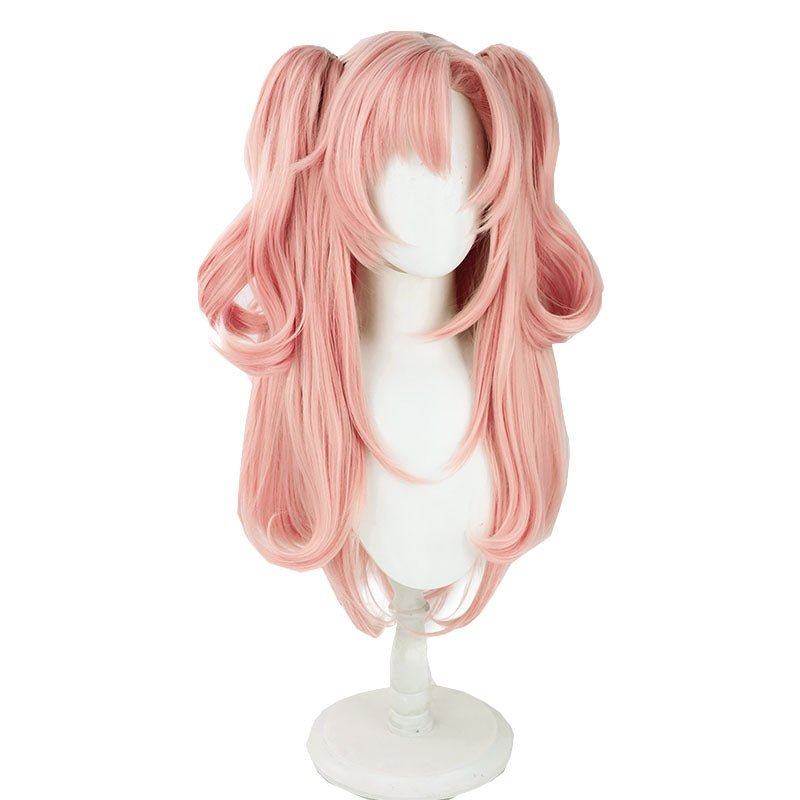Zenless Zone Zero Nicole Demara Pink Cosplay Wigs - lemailwigs