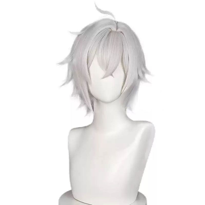 Zenless Zone Zero Seth White Cosplay Wig - lemailwigs