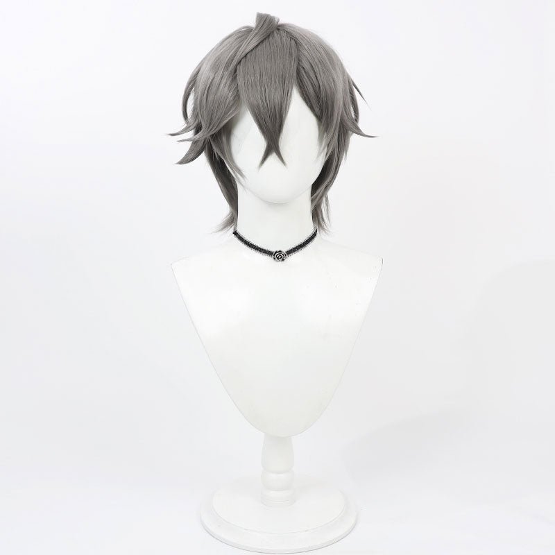 Zenless Zone Zero Wise Male White Short Cosplay Wigs - lemailwigs