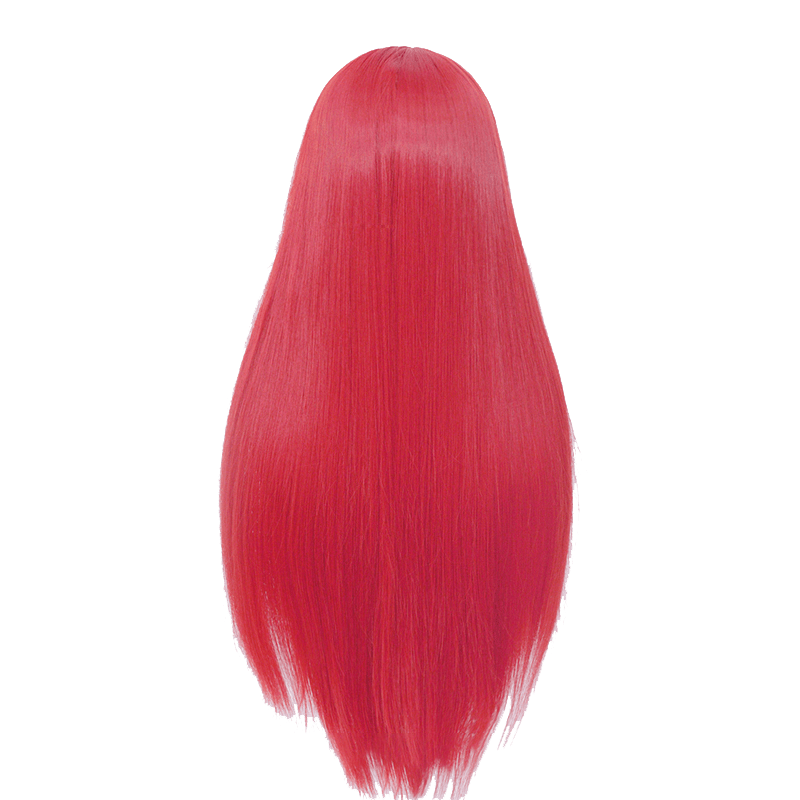 60cm Long Straight Black Color General Anime Cosplay Wigs - lemailwigs