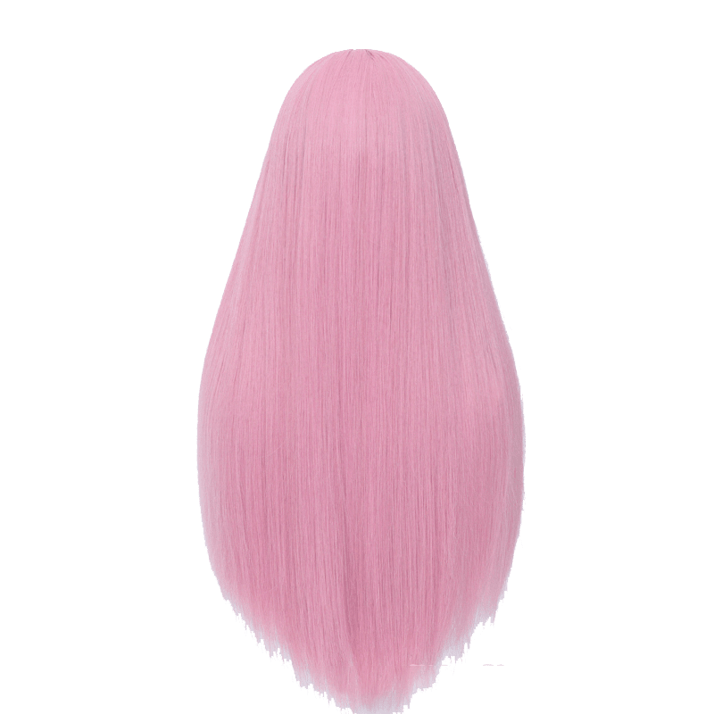 60cm Long Straight Dark Pink Color General Anime Cosplay Wigs - lemailwigs