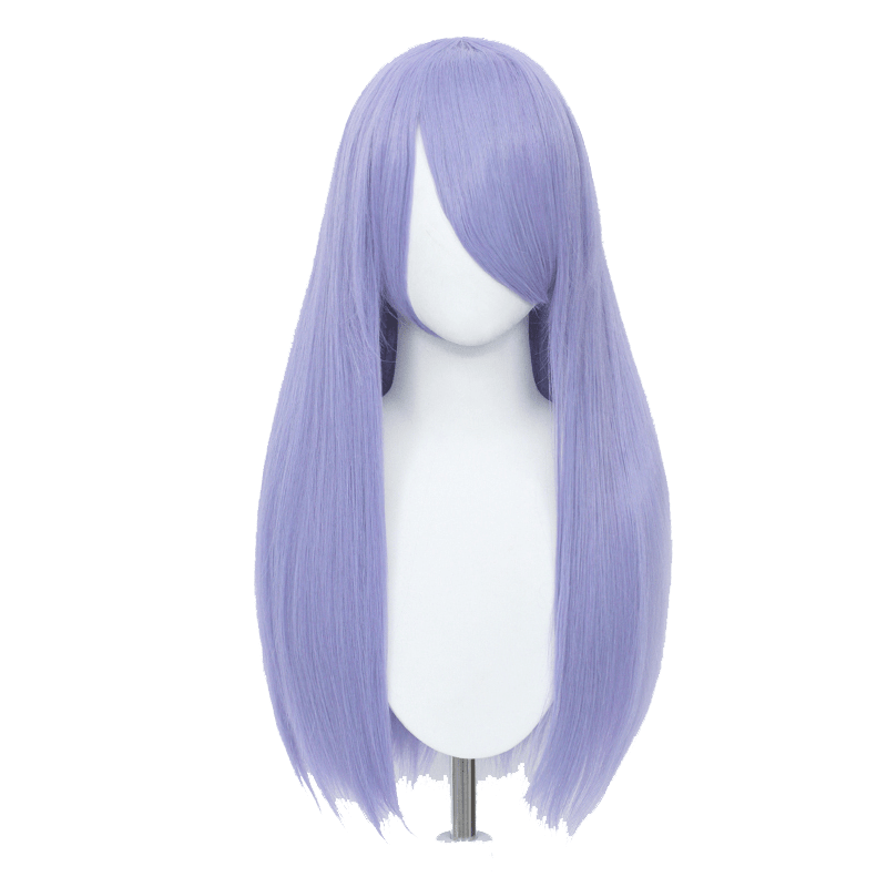 60cm Long Straight Light Purple Color General Anime Cosplay Wigs - lemailwigs