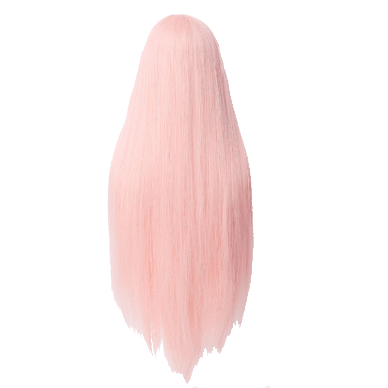 80cm Long Straight Light Pink Color General Anime Cosplay Wigs - lemailwigs