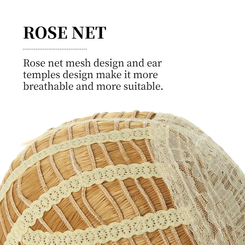 32cm/16.6inches Short Blonde Men Cosplay Wig