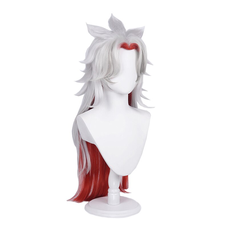 Lemailwig Genshin Impact Arataki Itto 80cm Long Straight Cosplay Wig