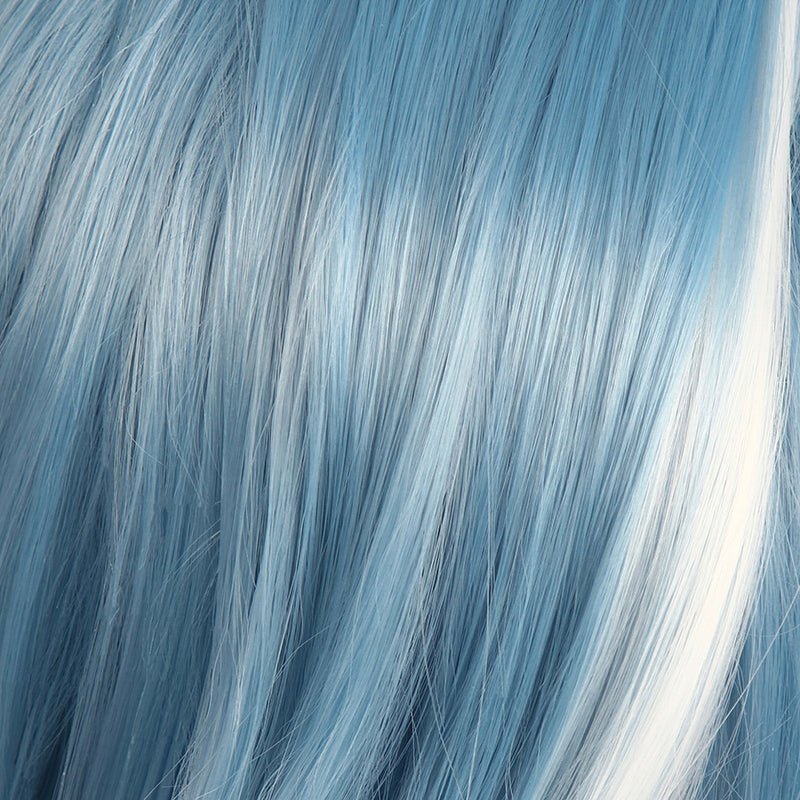 L - email Wig Blue Genshin Impact Eula Cosplay Wig - lemailwigs