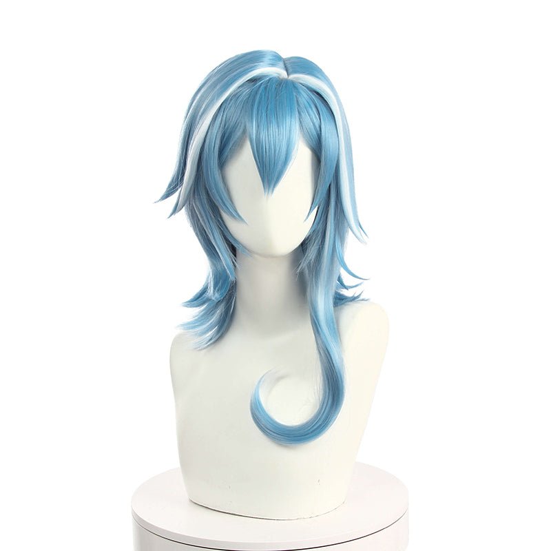 L - email Wig Blue Genshin Impact Eula Cosplay Wig - lemailwigs