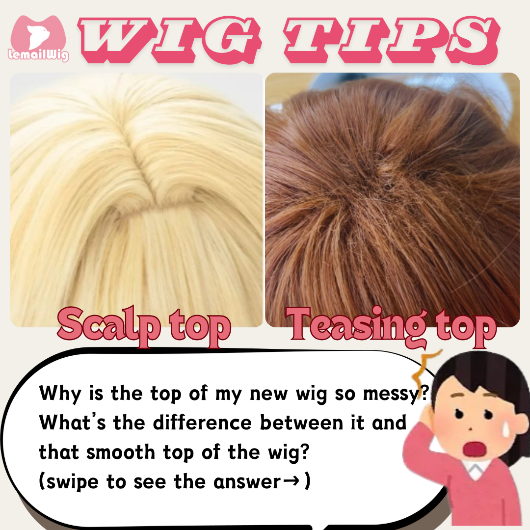 Scalp top or Teasing top?