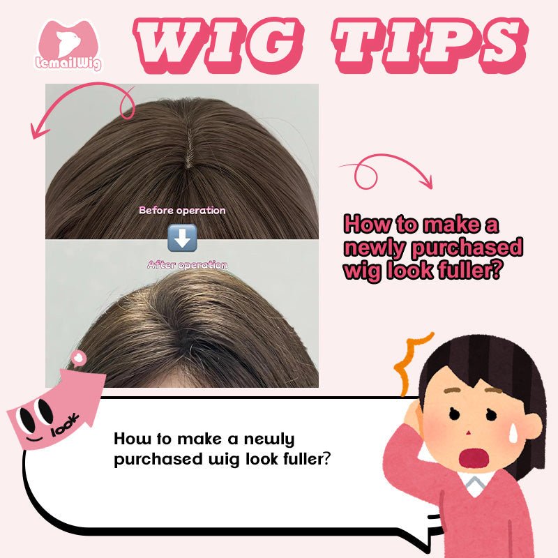 How to make your new wig looks fuller? - lemailwigs