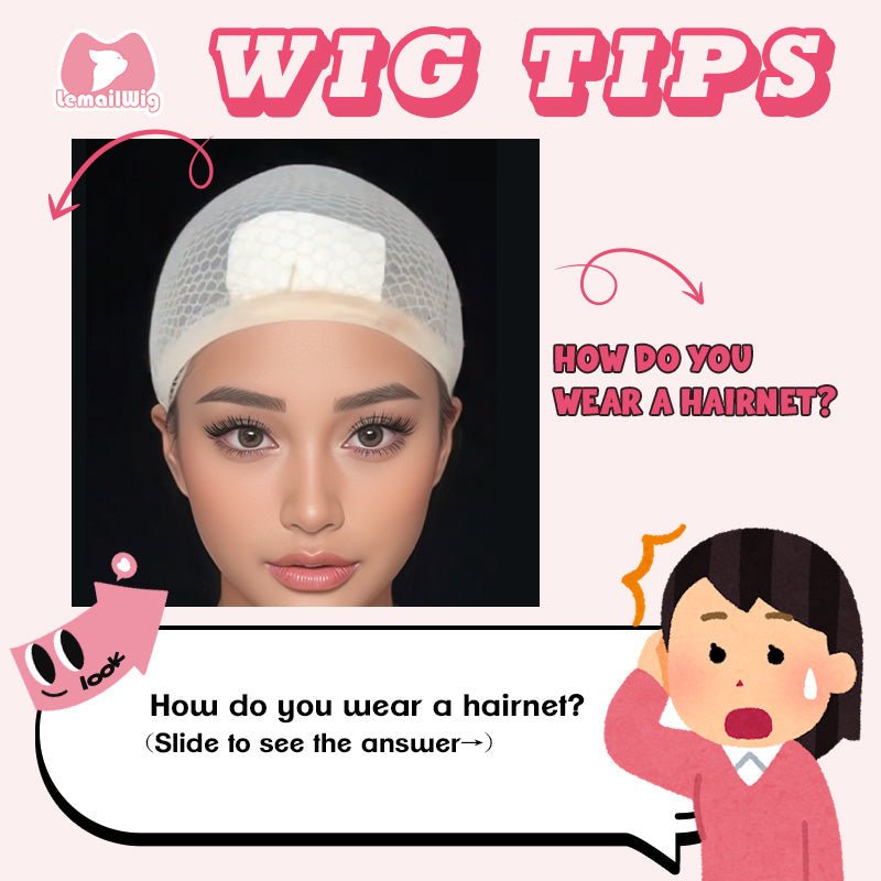 HOW TO WEAR THE HAIRNET? - lemailwigs
