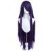 100cm Long Straight 12 Colors General Anime Cosplay Wigs - Blue - lemailwigs