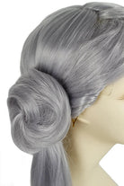 110cm Touken Ranbu Online Imanotsurugi Gray Purple Ponytail Cosplay Wigs - lemailwigs