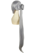 110cm Touken Ranbu Online Imanotsurugi Gray Purple Ponytail Cosplay Wigs - lemailwigs