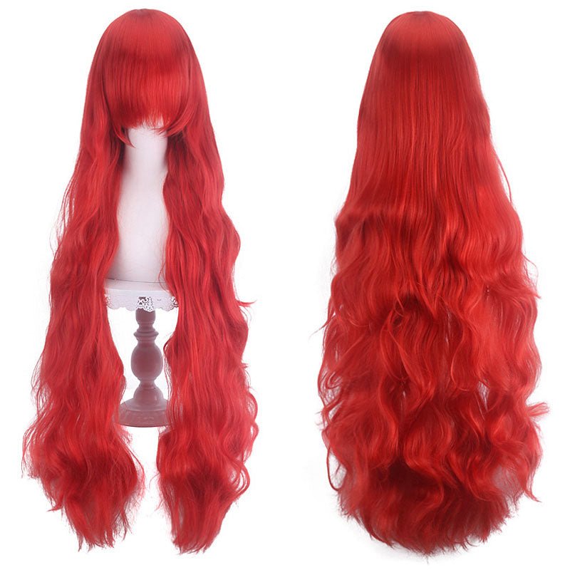 12 Colors 100cm Long Curly Cosplay Wigs - A - lemailwigs