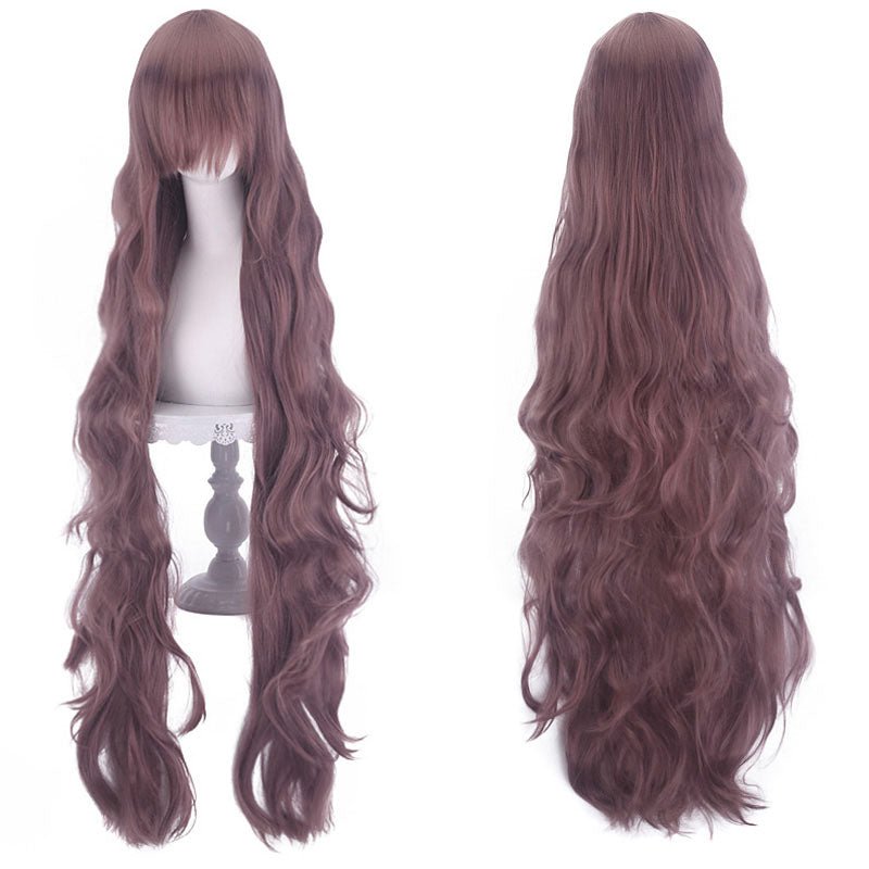 12 Colors 100cm Long Curly Cosplay Wigs - E - lemailwigs