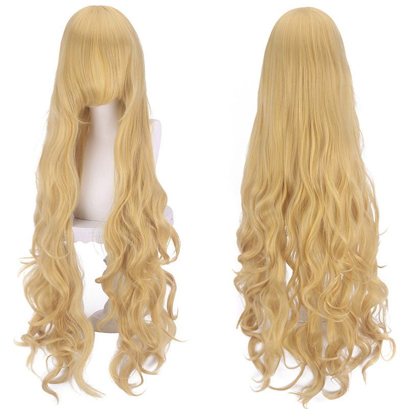 12 Colors 100cm Long Curly Cosplay Wigs - K - lemailwigs
