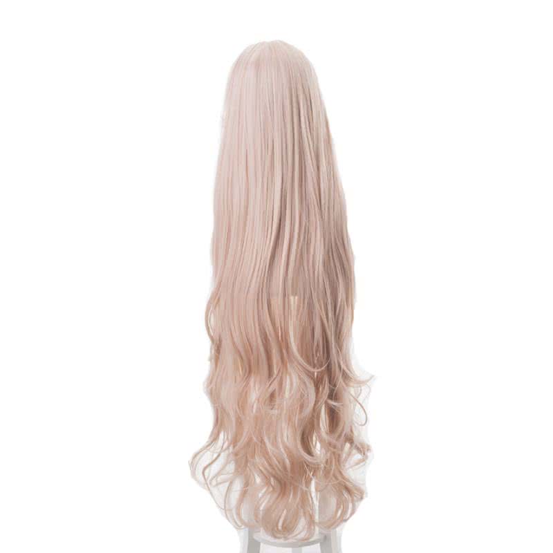 120cm Long Curly Orange Pink Arknights Warlock Cosplay Wigs - lemailwigs