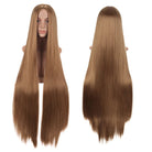 14 Colors 100 cm Long Straight Cosplay Wigs - C - lemailwigs
