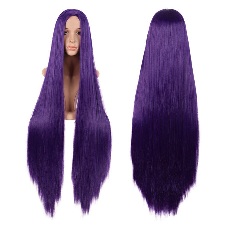 14 Colors 100 cm Long Straight Cosplay Wigs - K - lemailwigs