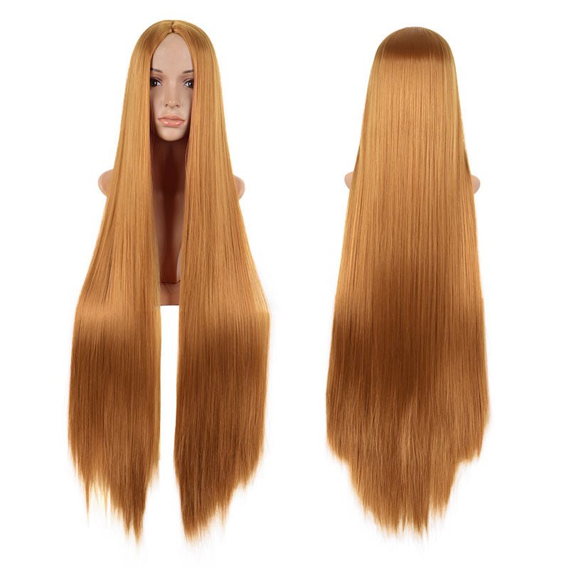 14 Colors 100 cm Long Straight Cosplay Wigs - N - lemailwigs
