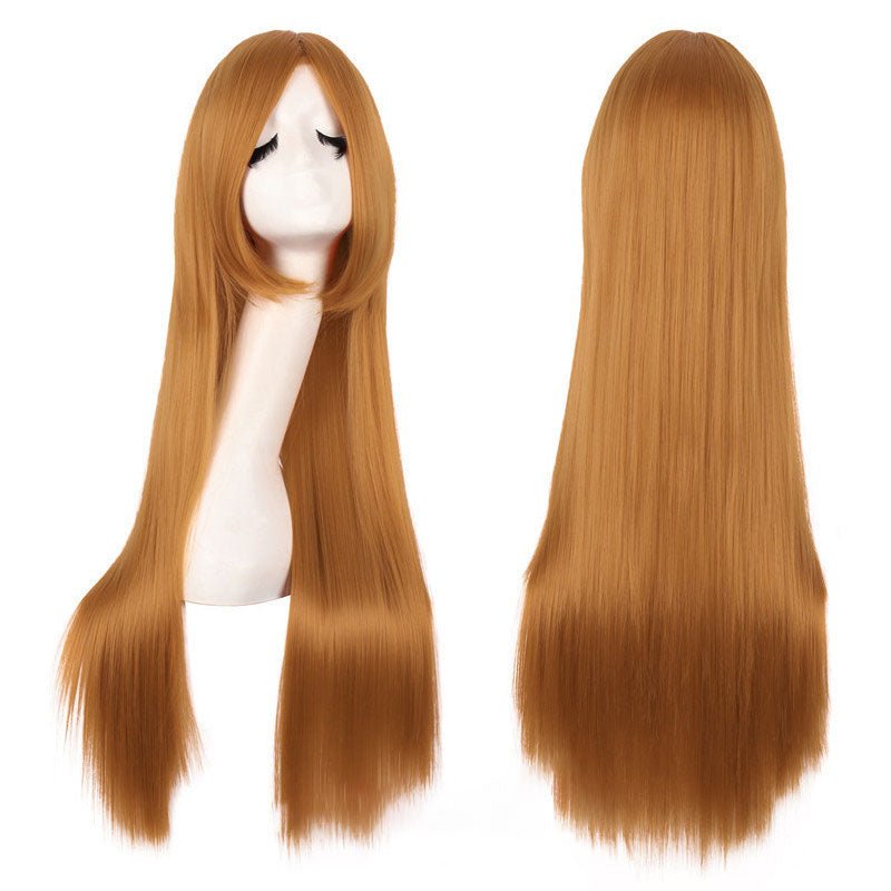 15 Colors 80cm Anime Universal Long Straight Cosplay Wigs - D - lemailwigs