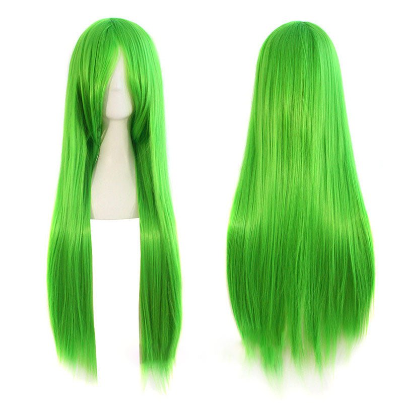 15 Colors 80cm Anime Universal Long Straight Cosplay Wigs - G - lemailwigs