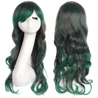 15 Colors Gradient Big Wave Long Curly Hair Cosplay Wigs - E - lemailwigs