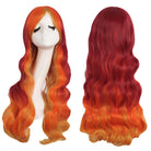 15 Colors Gradient Big Wave Long Curly Hair Cosplay Wigs - H - lemailwigs