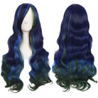 15 Colors Gradient Big Wave Long Curly Hair Cosplay Wigs - O - lemailwigs