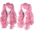 18 Colors Anime Lolita Double Tail Cute Cosplay Wigs - B - lemailwigs